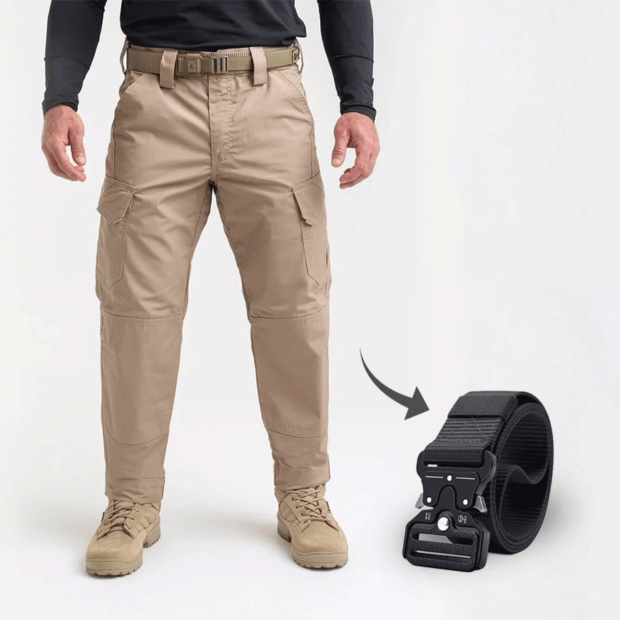 Pantalones tácticos militares WarriorWear™ (+ cinturón táctico gratuito)