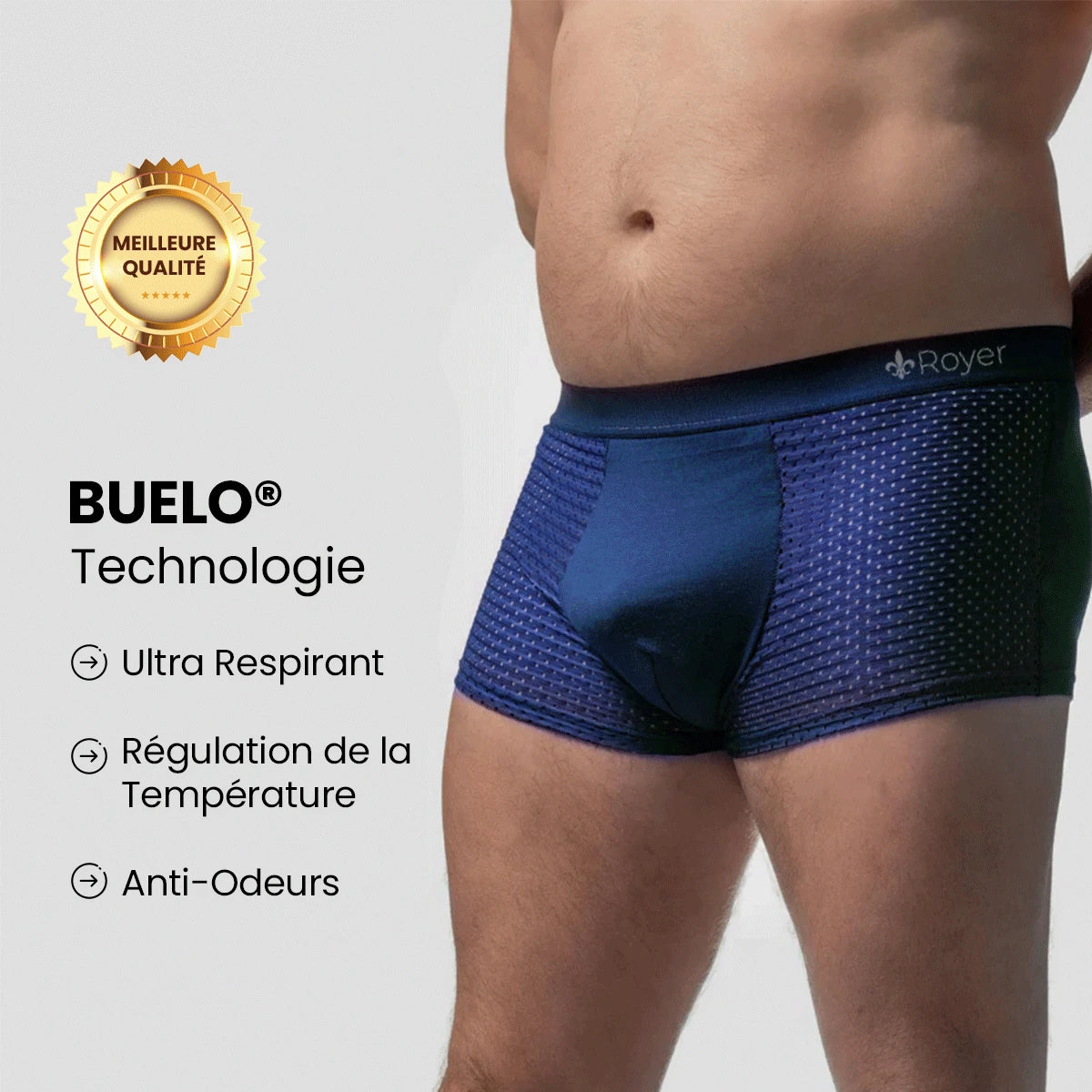 Pack de calzoncillos tipo bóxer de fibra de bambú Buelo™ (compre 5 y reciba 5 gratis)