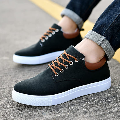 Magnus - men's sneakers with white sole