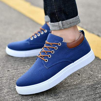 Magnus - men's sneakers with white sole