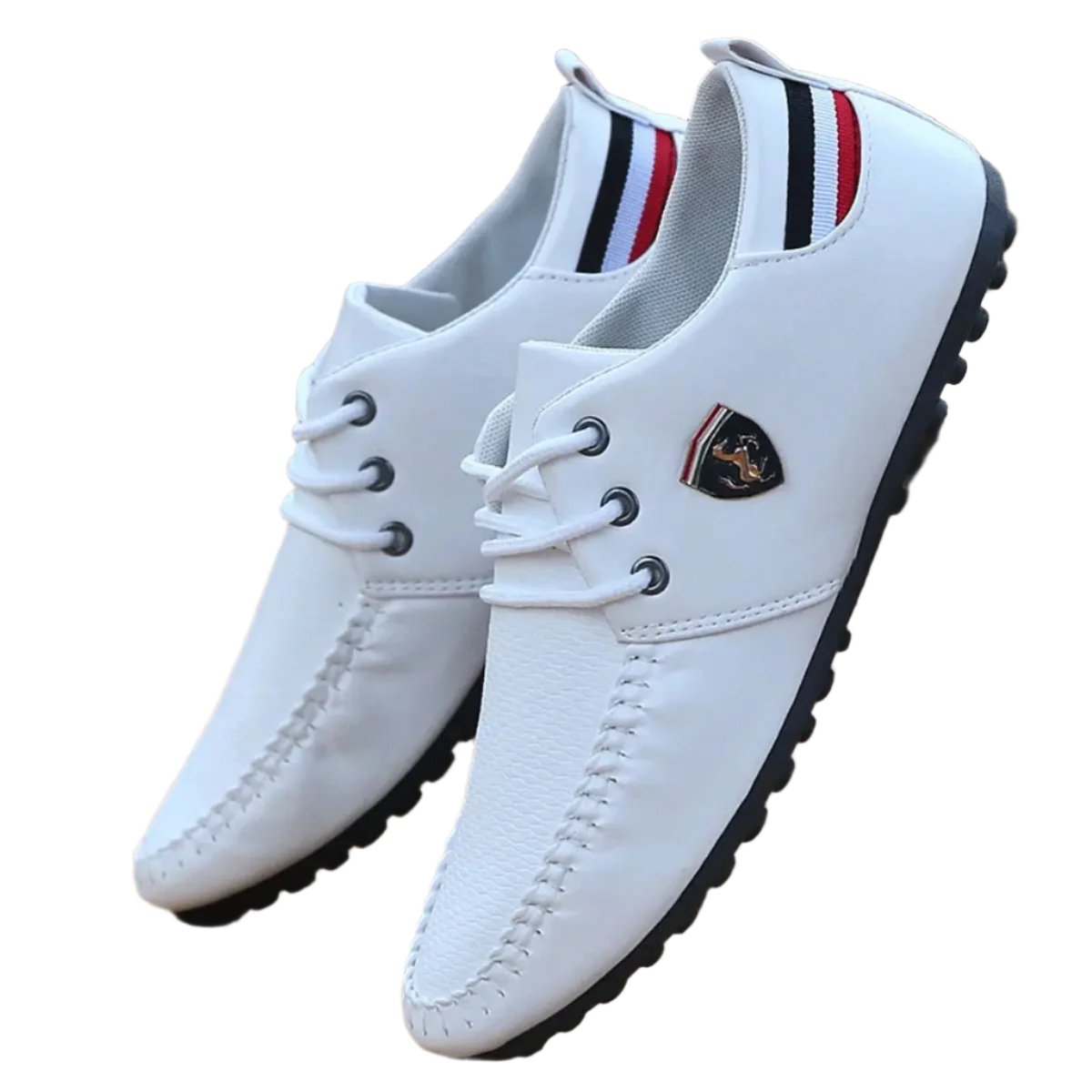 Chaussure Mocassin Homme en Cuir Ferrari® + Cadeau Exclusif