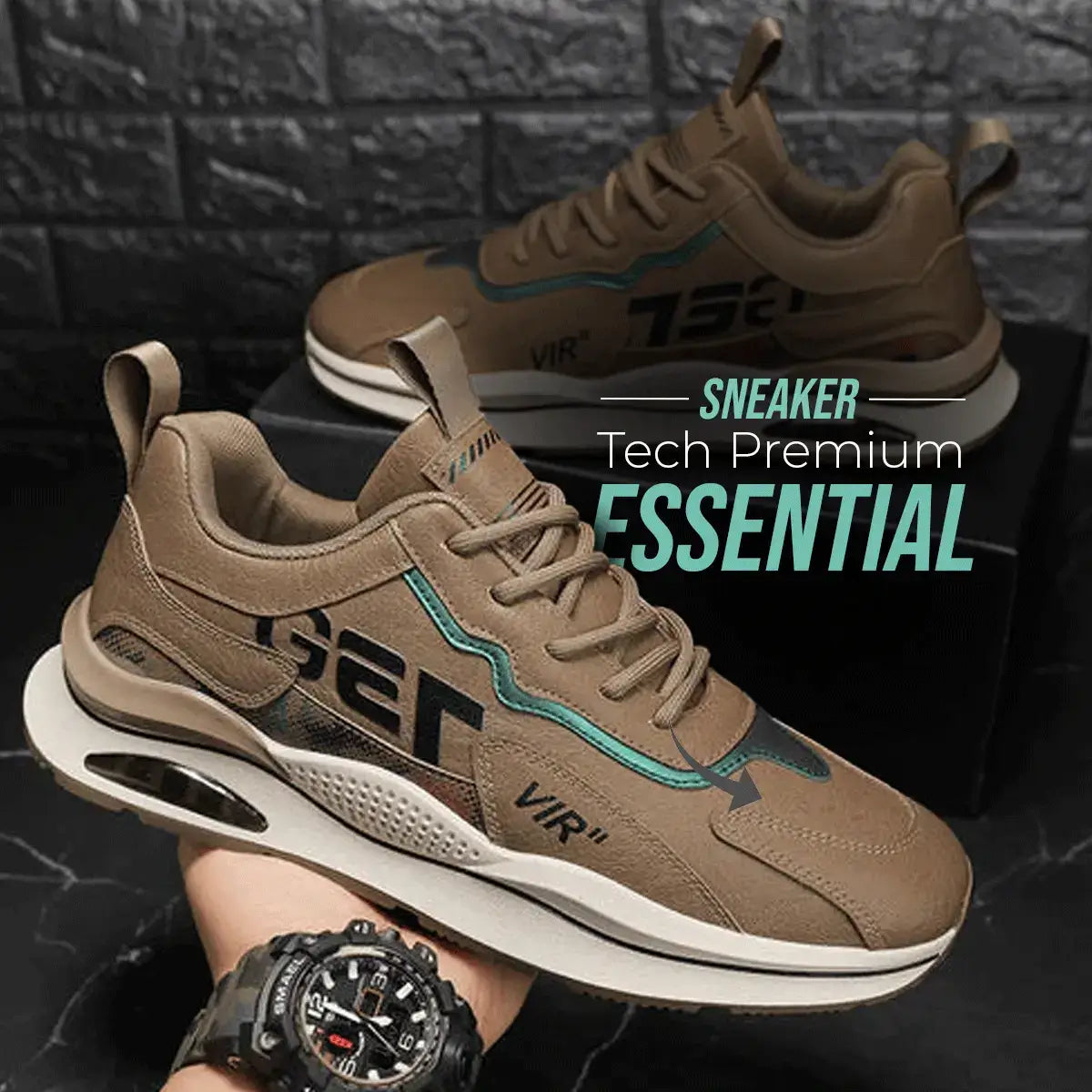 Tech Premium Essential® Men's Sneaker (+ Exclusive Gift) 