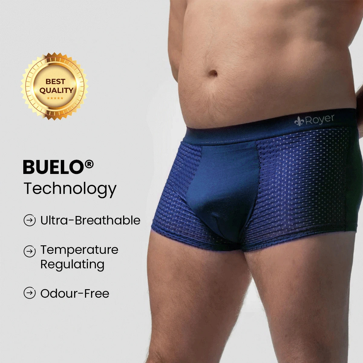 Bamboo Fibre Boxers – Ultimate Comfort & Guaranteed Durability (Buy 5, Get 5 FREE!)