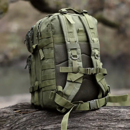 Exodus® Military Tactical Backpack (+ Free French Flag Velcro Patch) 