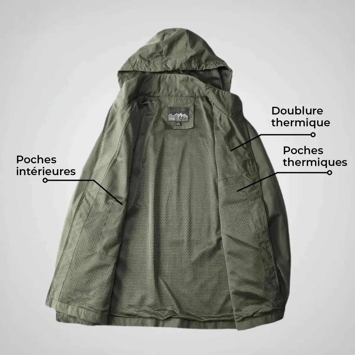 Island® Military Tactical Jacket (+ Free Flashlight Keychain) 