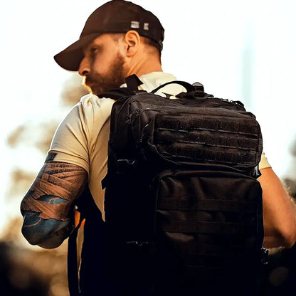 Exodus® Military Tactical Backpack (+ Free French Flag Velcro Patch) 