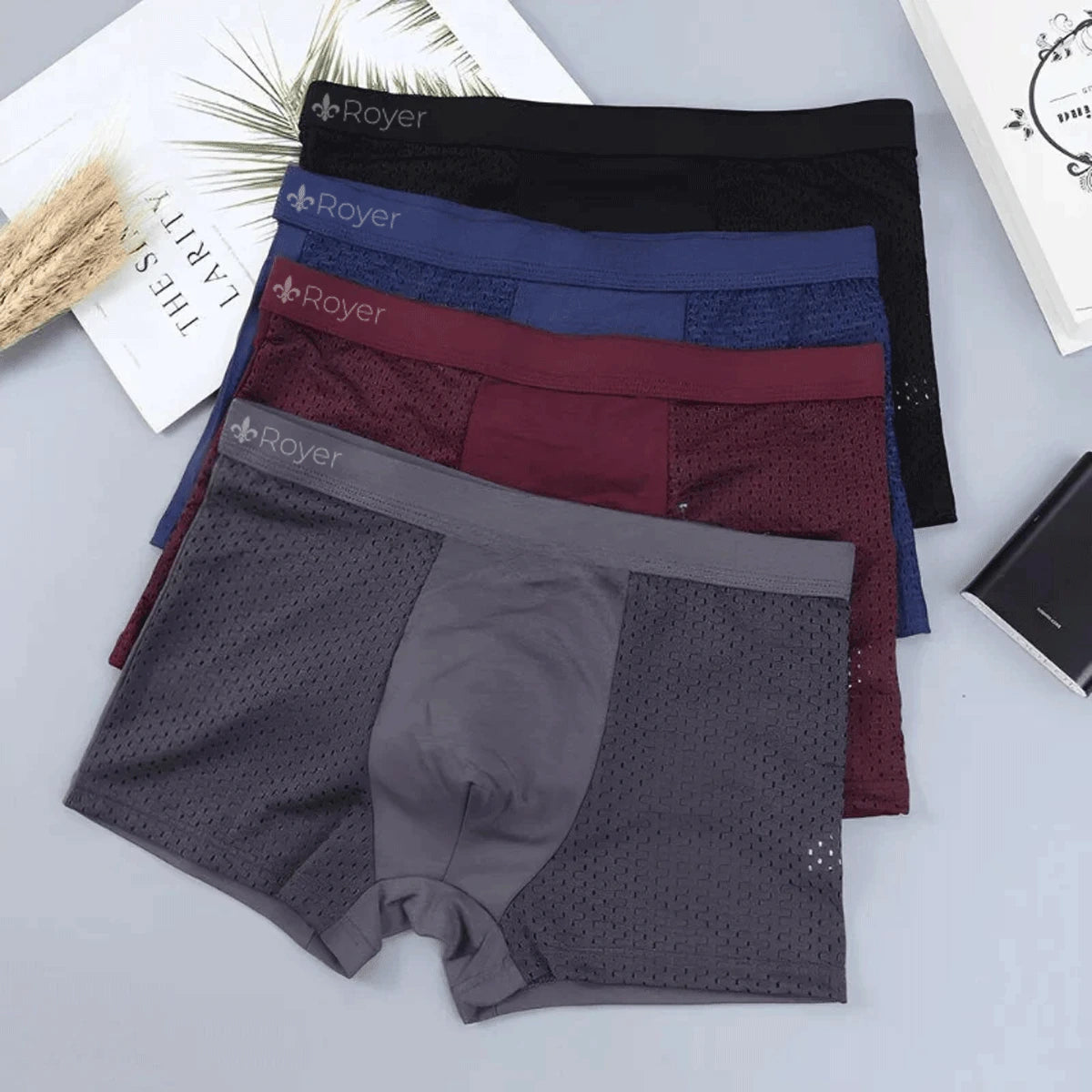 Bamboo Fibre Boxers – Ultimate Comfort & Guaranteed Durability (Buy 5, Get 5 FREE!)