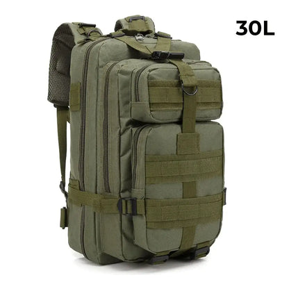 Exodus® Military Tactical Backpack (+ Free French Flag Velcro Patch) 