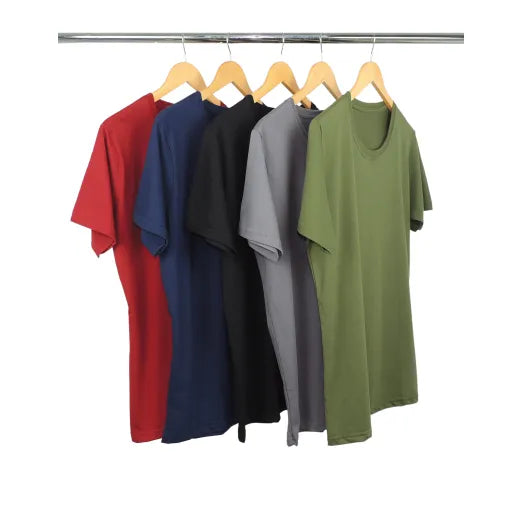 Tech Premium Essential 5-Shirt Kit (Buy 3, Get 5) 