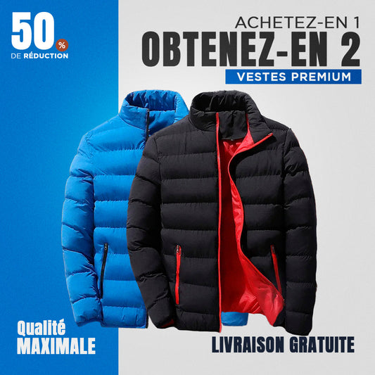 Veste Imperméable Tech Premium Essential (Achetez 1, Recevez-en 2)